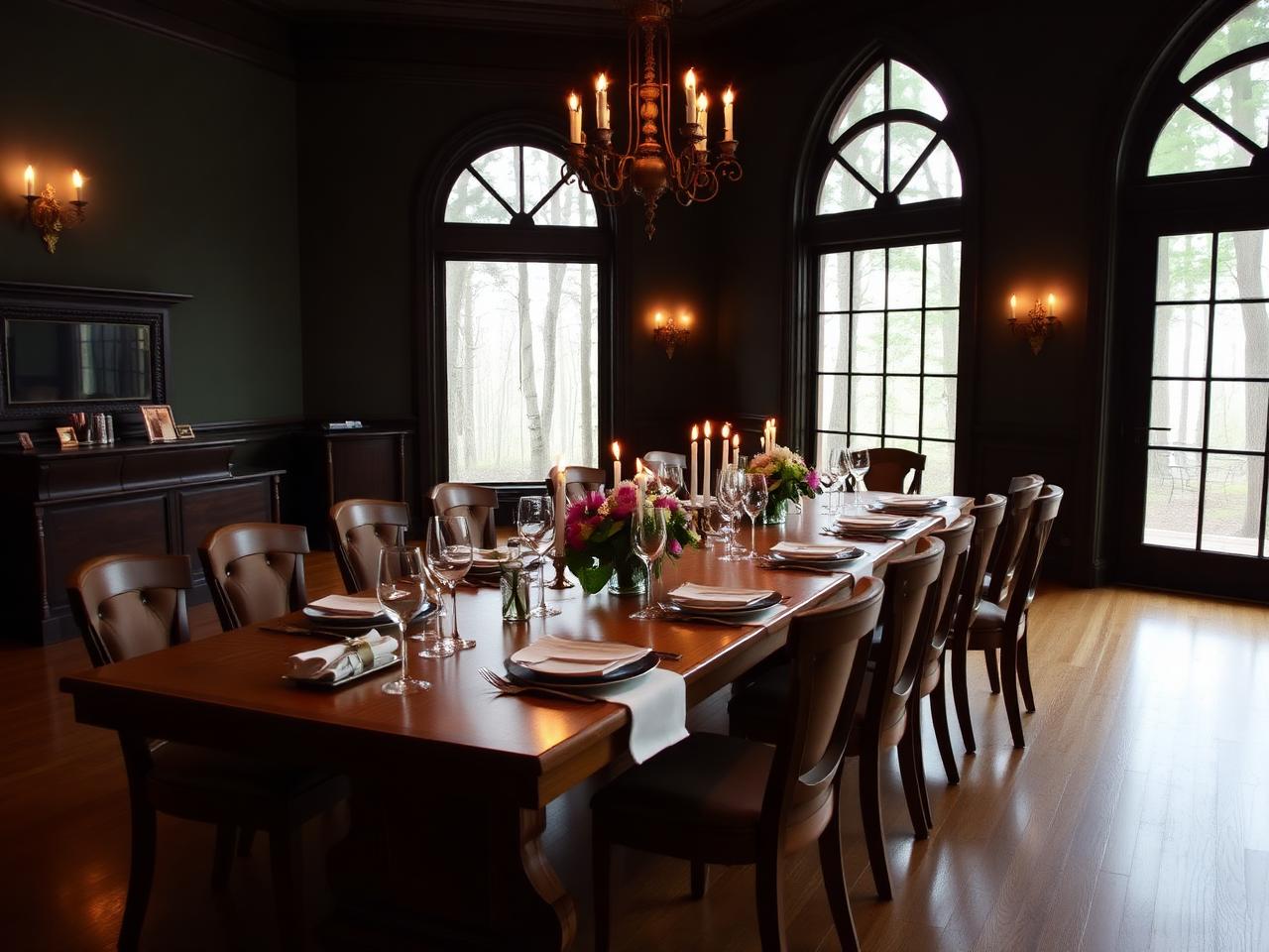 Grand dining room