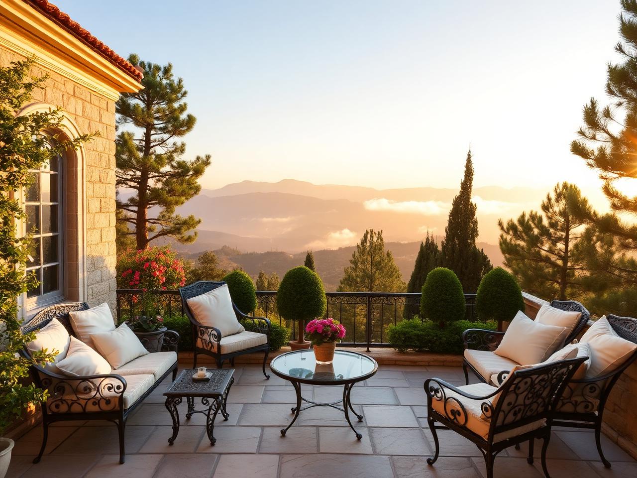 Pool & terraces